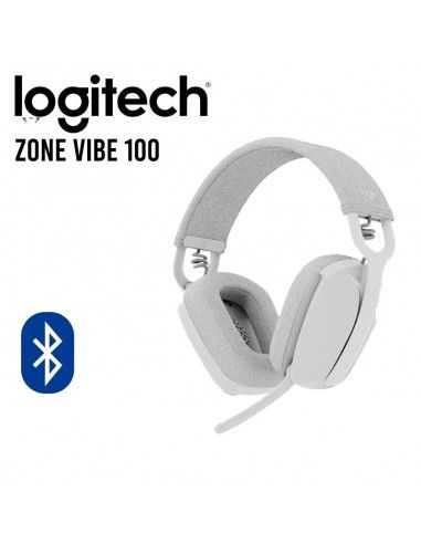 AUDIFONO LOGITECH ZONE VIBE 100 ( 981-001218 ) BLUETOOTH | WHITE