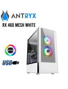 CASE ANTRYX RX 460 MESH WHITE ( AC-RX460MW ) SIN FUENTE |...
