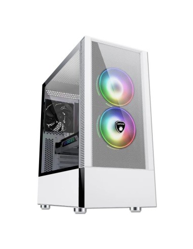 CASE GAMER ANTRYX RX 460 MESH WHITE (...