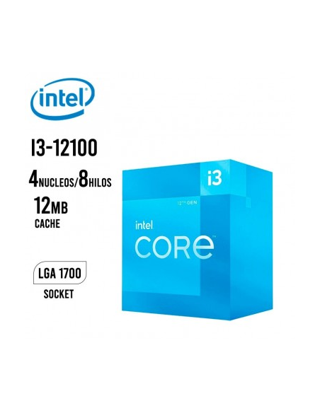 COMPUTADORA WORKTEC INTEL I3 12100 8GB 500GB 22" FHD