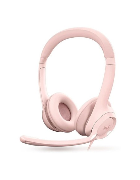 AUDIFONO LOGITECH H390 (981-001280) USB | NOISE CANCELLING | ROSA