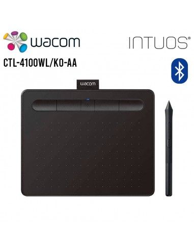 TABLETA DIGITAL WACOM INTUOS ( CTL-4100WL/K0-AA ) SMALL | BT | BLACK