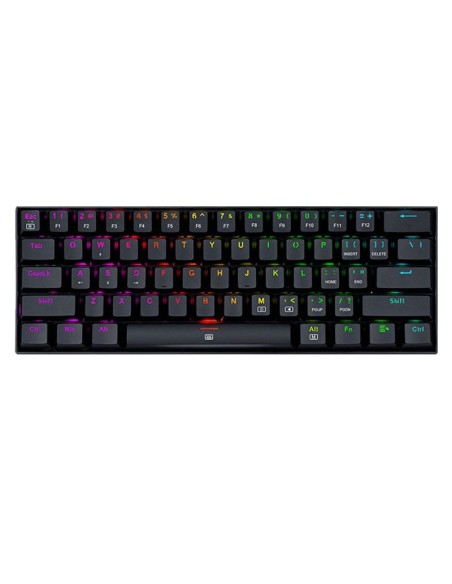 TECLADO GAMER REDRAGON DRAGONBORN ( K630 RGB SP-RED ) LED RGB | USB TYPE-C | SWITCH RED | BLACK