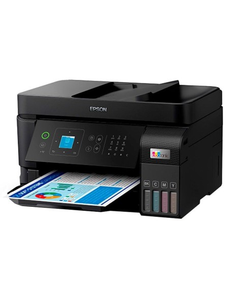 IMPRESORA EPSON L5590 ECOTANK ( C11CK57301 ) IMPRIME -  ESCANEA - FOTOCOPIA - WIFI - ETHERNET - FAX - ADF
