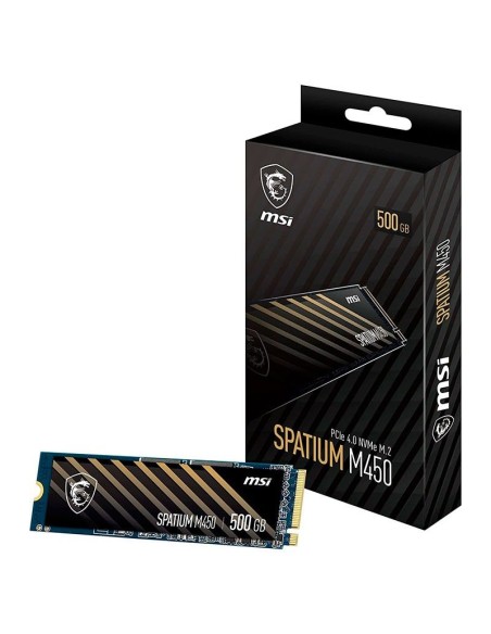 DISCO SOLIDO SSD MSI 500GB SPATIUM M450 ( SPATIUM M450 ) PCIE | NVME | GEN4