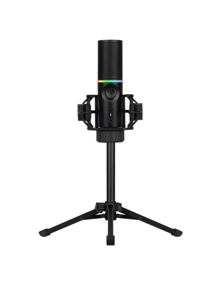 MICROFONO STREAMPLIFY MIC-48-RGB-TP-BK SOPORTE TRIPODE