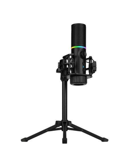 MICROFONO STREAMPLIFY MIC-48-RGB-TP-BK SOPORTE TRIPODE