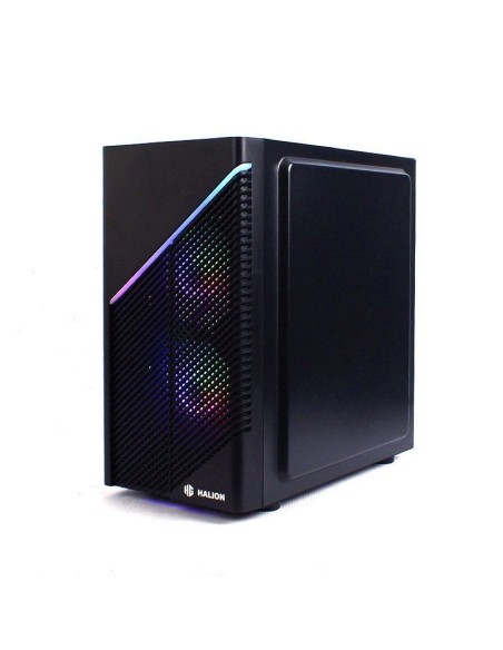 CASE HALION STAR M5 ( STAR M5 ) 500W | VIDRIO TEMPLADO | LED-RGB