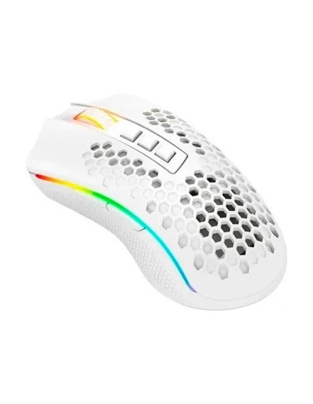 MOUSE GAMER REDRAGON STORM PRO ( M808W-KS ) LED RGB | WIRELESS | USB | 16000 DPI | WHITE