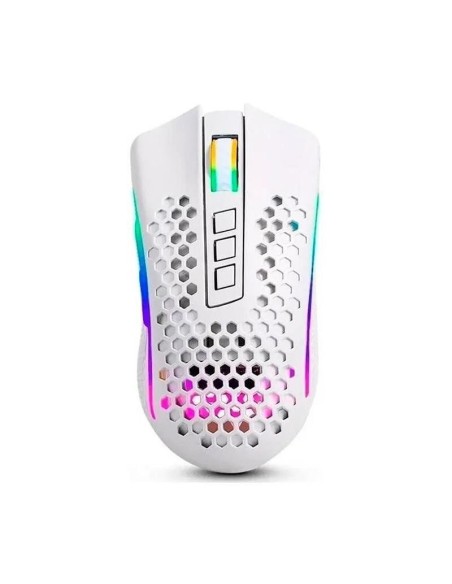 MOUSE GAMER REDRAGON STORM PRO ( M808W-KS ) LED RGB | WIRELESS | USB | 16000 DPI | WHITE