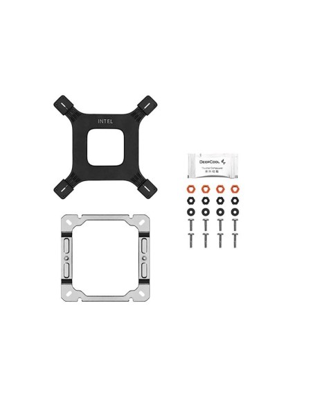 COOLER PARA PROCESADOR DEEPCOOL AG400 PLUS ( R-AG400-BKNNMD-G ) DUAL-FAN | NEGRO | INTEL - AMD