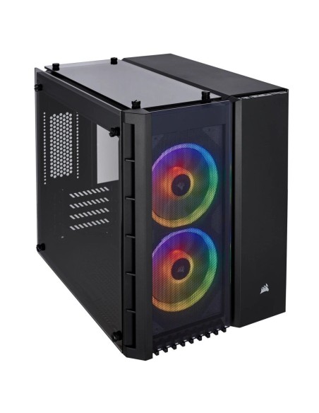 CASE CORSAIR CRYSTAL 280X BLACK ( CC-9011135-WW ) SIN FUENTE | VIDRIO TEMPLADO | LED-RGB