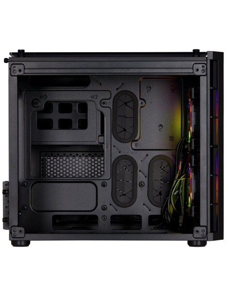 CASE CORSAIR CRYSTAL 280X BLACK ( CC-9011135-WW ) SIN FUENTE | VIDRIO TEMPLADO | LED-RGB