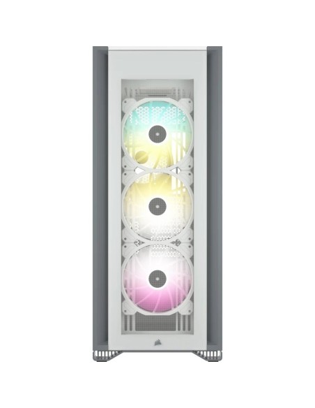 CASE CORSAIR ICUE 7000X WHITE ( CC-9011227-WW ) SIN FUENTE | VIDRIO TEMPLADO | LED-RGB