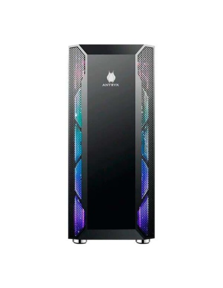 CASE ANTRYX RX 430U BLACK ( AC-RX430UK-600CP ) B600W | PANEL DE VIDRIO | LED-ARGB
