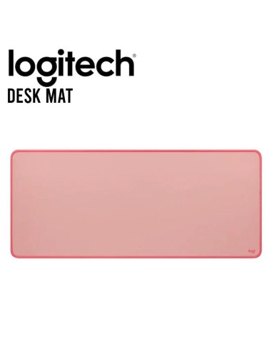 PAD MOUSE LOGITECH DESK MAT ROSE (956-000048)
