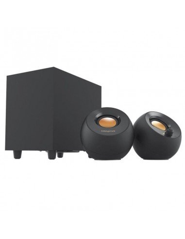 PARLANTE CREATIVE PEBBLE PLUS 2.1 USB BLACK...