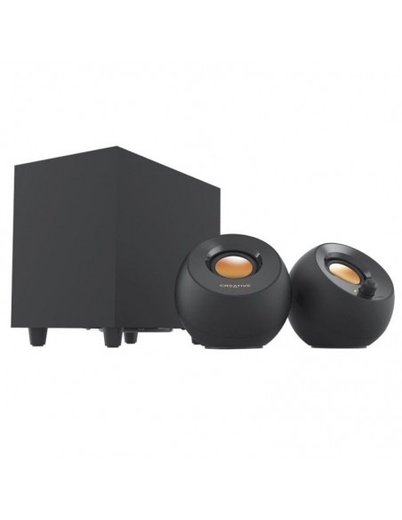 PARLANTE CREATIVE PEBBLE PLUS 2.1 USB BLACK (51MF0480AA000)