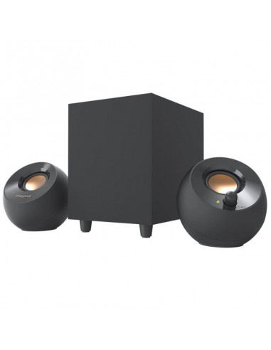 PARLANTE CREATIVE PEBBLE PLUS 2.1 USB BLACK...