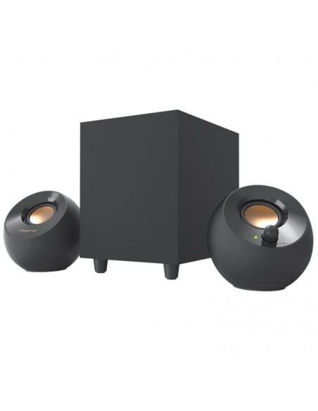 PARLANTE CREATIVE PEBBLE PLUS 2.1 USB BLACK (51MF0480AA000)