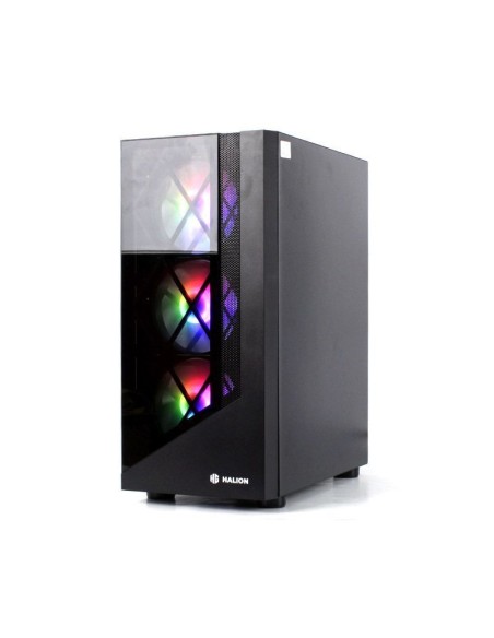 CASE GAMER HALION DRAGON CR15 ( CR15 ) 500W | VIDRIO TEMPLADO | LED-RAINBOW