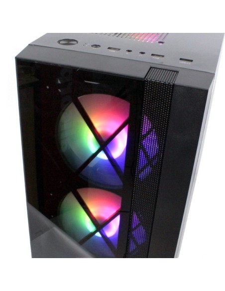 CASE GAMER HALION DRAGON CR15 ( CR15 ) 500W | VIDRIO TEMPLADO | LED-RAINBOW