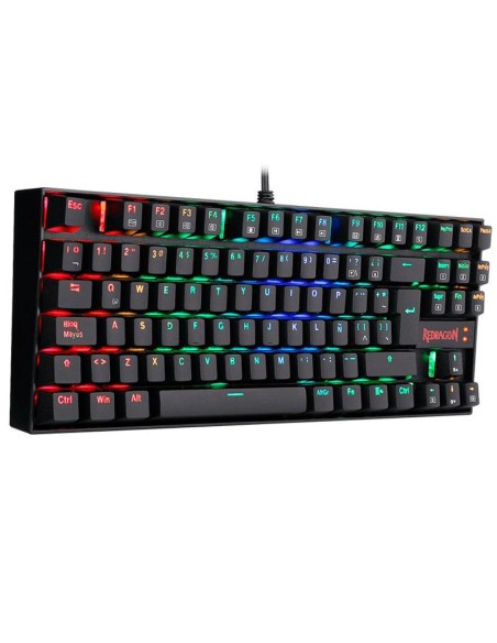 TECLADO GAMER REDRAGON KUMARA ( K552RGB-1 SP ) LED-RGB | USB | SWITCH RED | BLACK