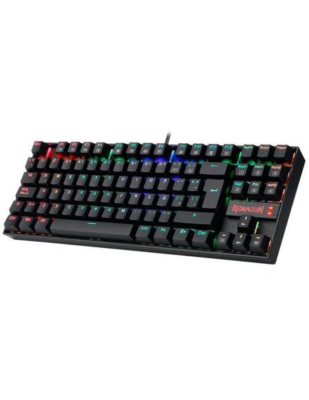 TECLADO GAMER REDRAGON KUMARA ( K552RGB-1 SP ) BLACK | SWITCH RED | LED-RGB