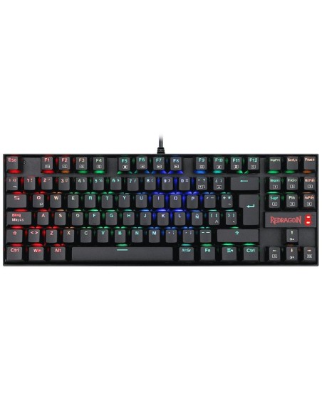 TECLADO GAMER REDRAGON KUMARA ( K552RGB-1 SP ) BLACK | SWITCH RED | LED-RGB