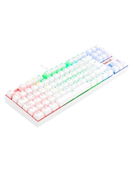 TECLADO GAMER REDRAGON KUMARA WHITE ( K552W-RGB SP ) SWITCH RED | LED-RGB
