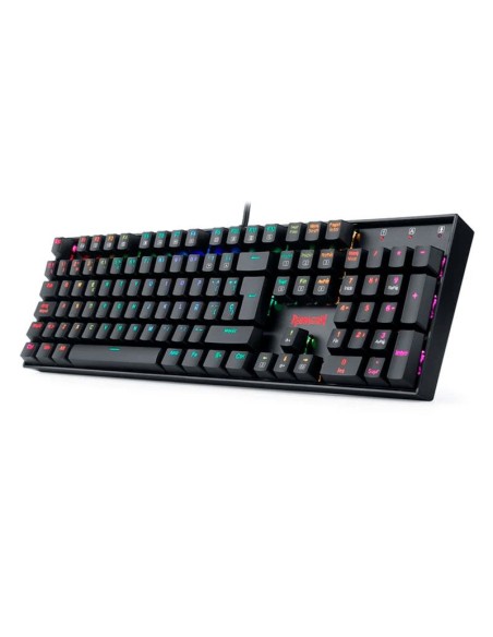 TECLADO GAMER REDRAGON MITRA ( K551RGB-1 SP ) LED RGB | USB | SWITCH RED | BLACK