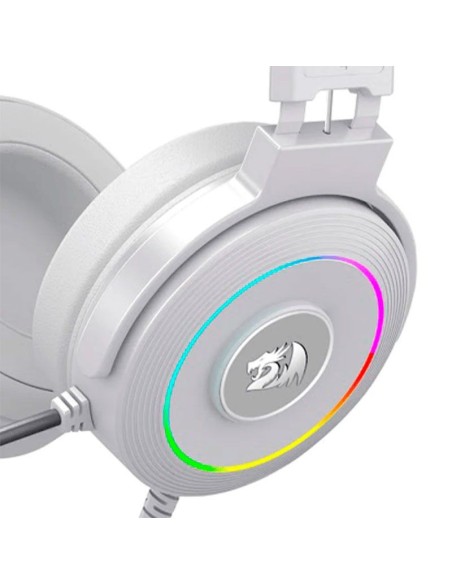 AUDIFONO GAMER REDRAGON LAMIA2 ( H320W-RGB ) 7.1 VIRTUAL | RGB | USB | WHITE