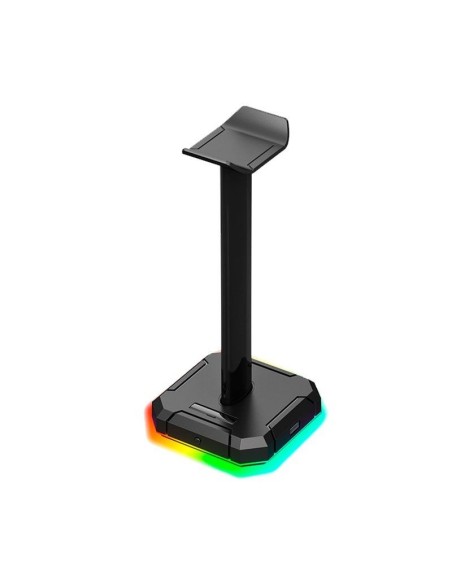 SOPORTE PARA AUDIFONO GAMER REDRAGON SCEPTER PRO ( HA300 ) LED- RGB