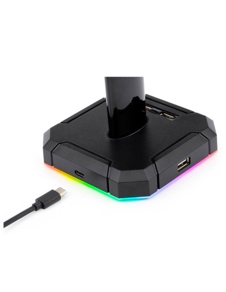 SOPORTE PARA AUDIFONO GAMER REDRAGON SCEPTER PRO ( HA300 ) LED- RGB
