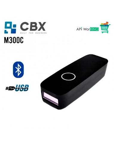 LECTOR DE CODIGO DE BARRA CBX (M300C) IMAGER 1D - BLUETOOTH - USB - POCKET