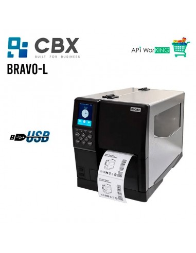 IMPRESORA DE ETIQUETAS CBX BRAVO-L 32MB RAM 128MB ROM USB-ETHERNET 203 DPI 9 PPS