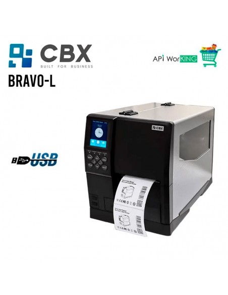 IMPRESORA DE ETIQUETAS CBX (BRAVO-L) 32MB RAM - 128MB ROM | USB - ETHERNET