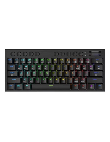 TECLADO GAMER REDRAGON HORUS MINI PRO ( K632RGB-PRO RED ) SWITCH RED | WIRELESS - BT | LED-RGB