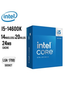 PROCESADOR INTEL CORE I5 14600K 3.5 GHZ 24MB LGA 1700...