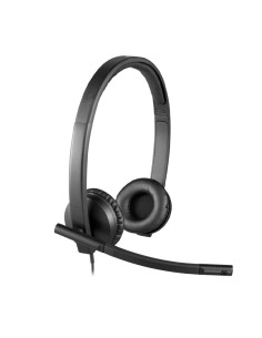 AUDÍFONO LOGITECH H570E (981-000574) USB| STEREO| NEGRO 2