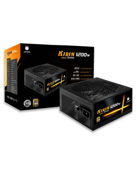 FUENTE DE PODER ANTRYX 1200W KIRIN GOLD EVO II (CSZ1200V5) 80 PLUS GOLD | PCIE 5.0| MODULAR