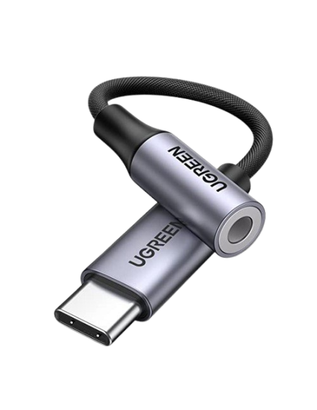 ADAPTADOR UGREEN AV161 ( AV161 ) USB - C A 3.5MM AUDIO ( 80154 )