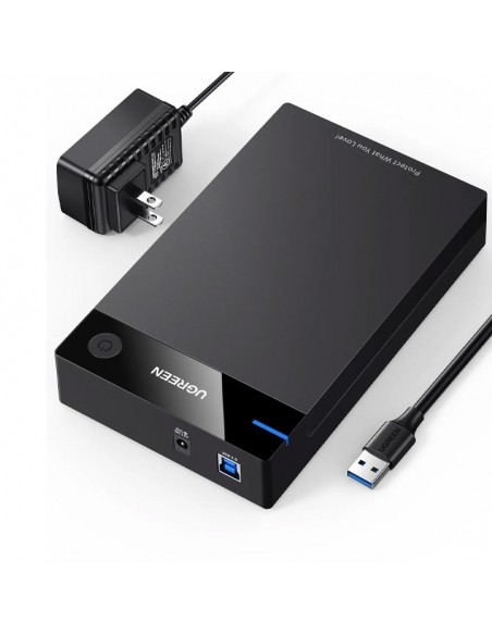 CASE UGREEN ( US222 ) USB 3.0 - 3.5" SATA EXTERNO ( 50423 )