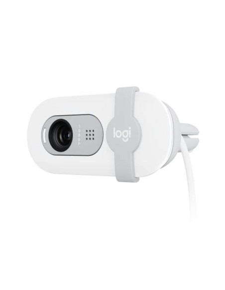 CAMARA WEB LOGITECH BRIO 100 WHITE ( 960-001615 ) FULL HD 1080P
