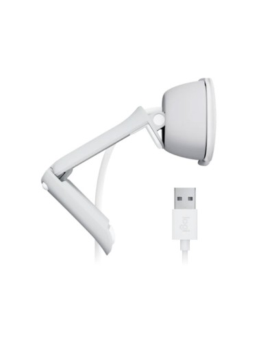 CAMARA WEB LOGITECH BRIO 100 WHITE ( 960-001615...
