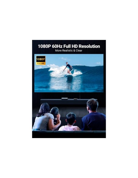 ADAPTADOR UGREEN HDMI A VGA C/ENTRADA DE AUDIO 3.5MM 1920*1080 60HZ ( 40248 )