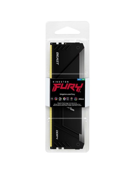 MEMORIA RAM KINGSTON 32GB/3200MHZ FURY BEAST DDR4 (KF432C16BB2A/32) LED-RGB