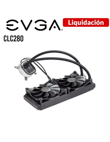SISTEMA DE ENFRIAMIENTO LIQUIDO EVGA CLC 280 (400-HY-CL28-V1)  LED RGB