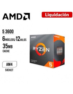 PROCESADOR AMD RYZEN 5 3600 3.6GHZ - 32MB (...