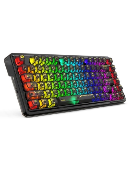 TECLADO GAMER REDRAGON ELF PRO ( K649CTB-RGB-PRO ) SWITCH CRYSTAL | WIRELESS - BT - USB | LED-RGB